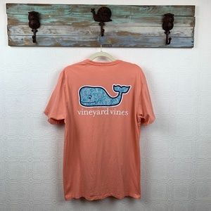 Vineyard Vines Mens T Shirt Medium Whale Logo Short Sleeve A68